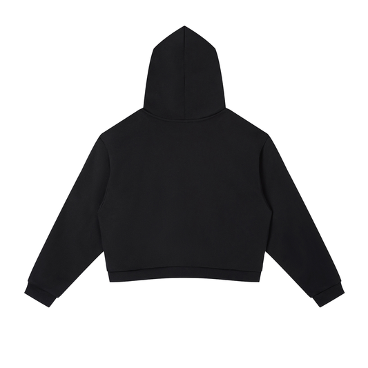 Heritage Stripe Cropped Hoodie