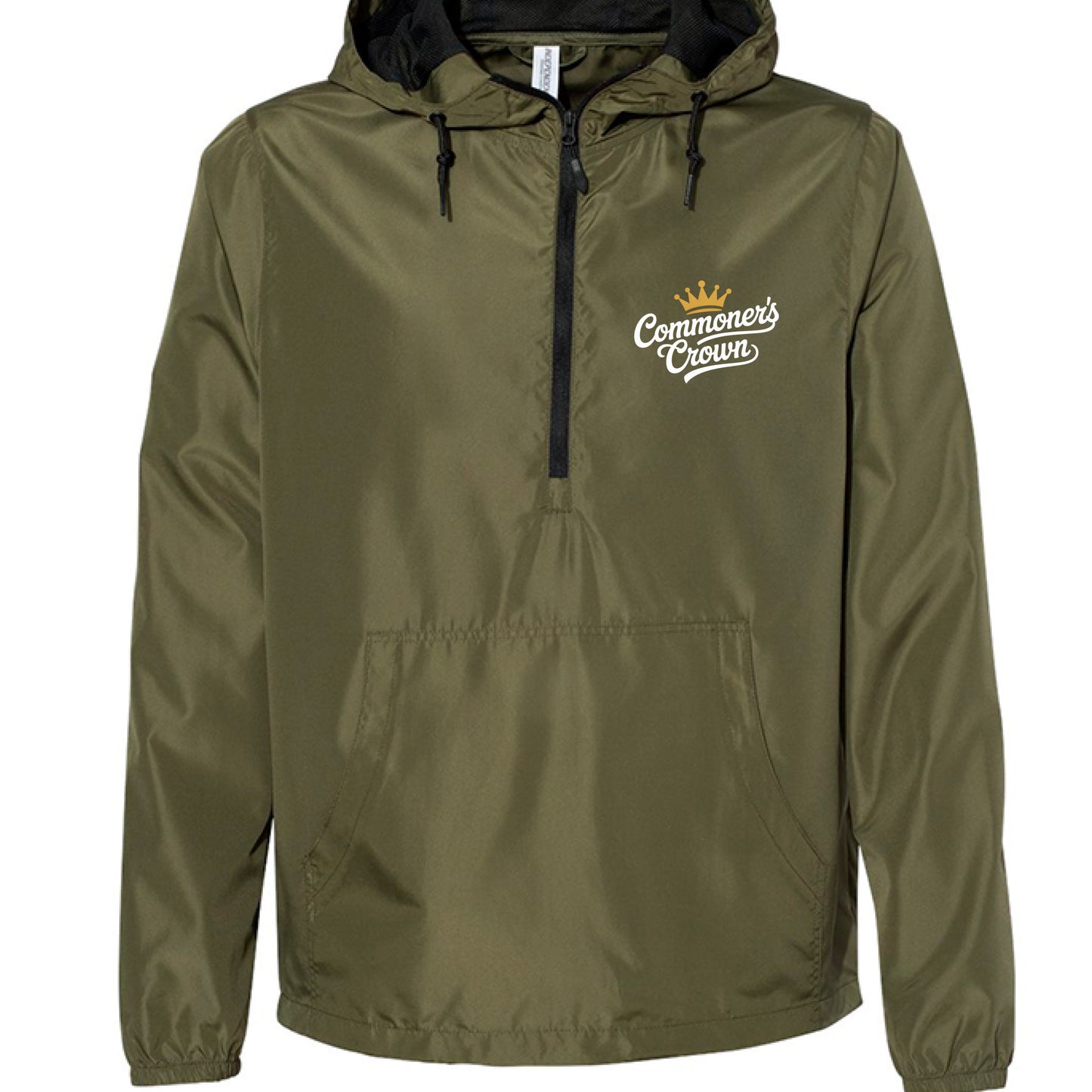 Army/ Black Zipper - FRONT