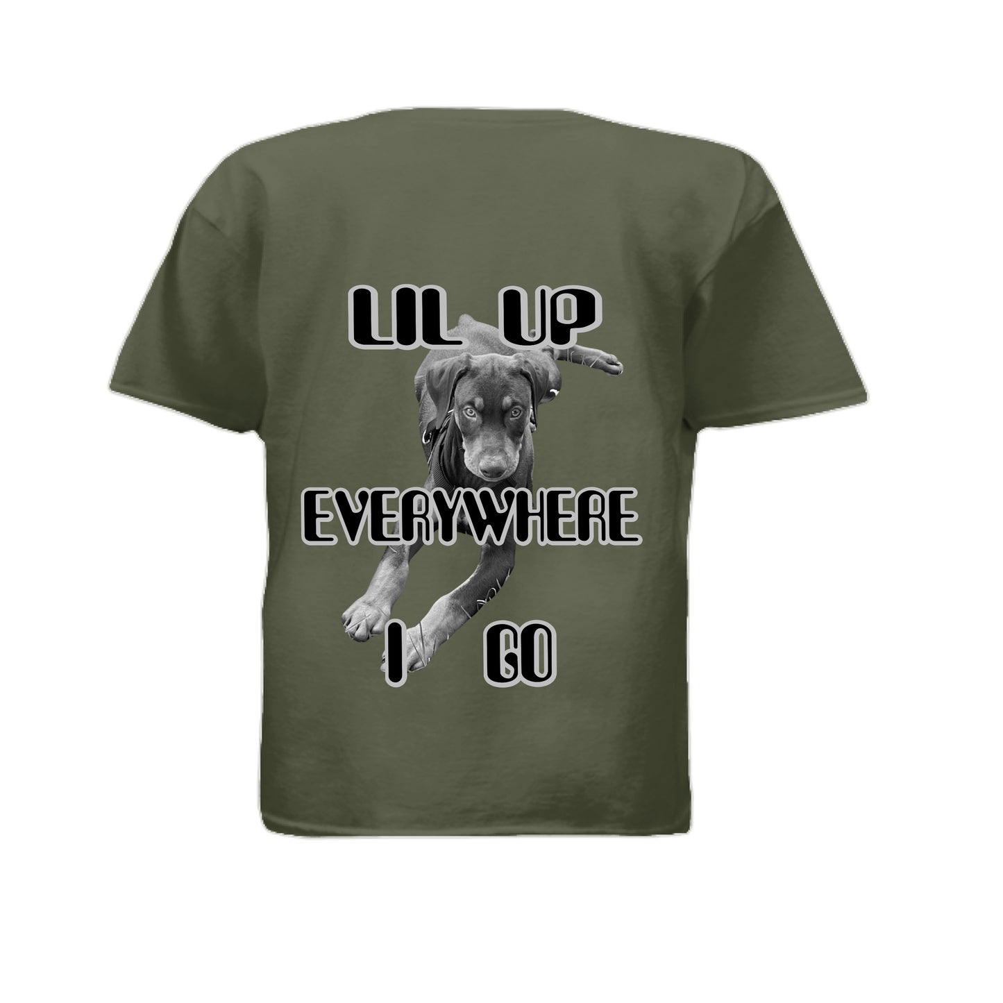 MILITARY GREEN - BACK