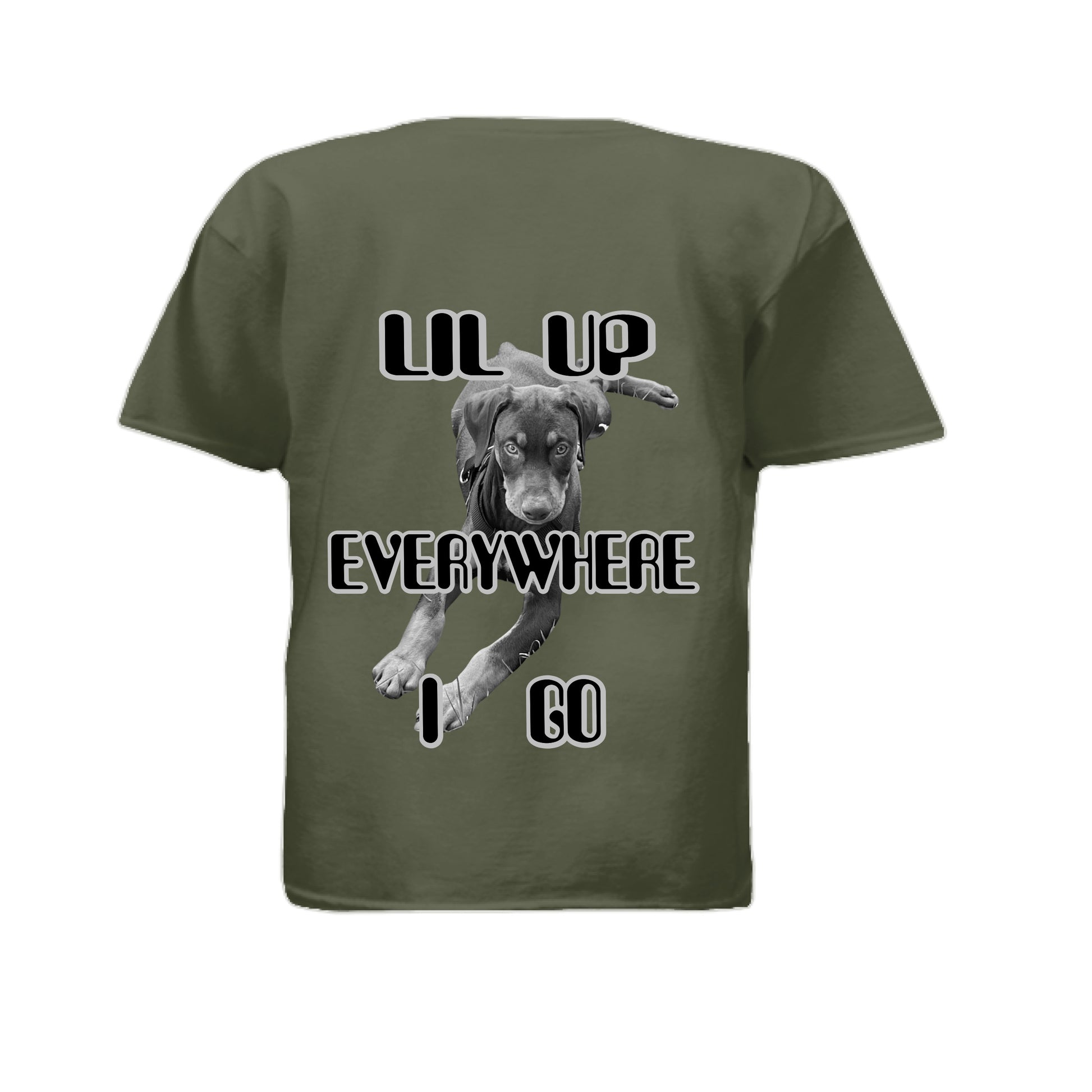 MILITARY GREEN - BACK